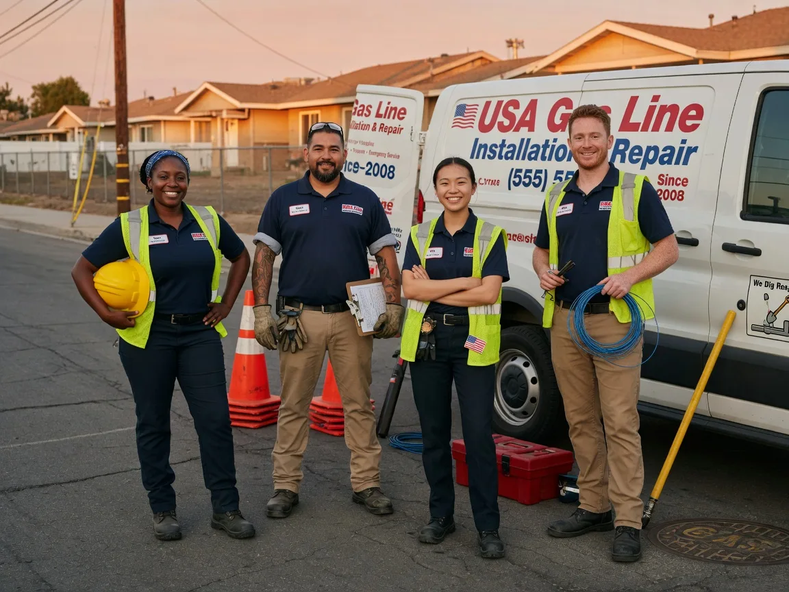 Gas Line Installation company in Augusta, IL